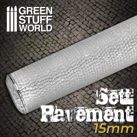 グリーンスタッフワールド[GSW-2410]ローリングピン 敷石舗装15mm
