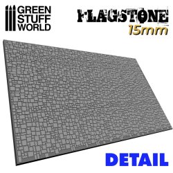画像2: グリーンスタッフワールド[GSW-2950]ローリングピン 砂岩敷石(小) 15mm