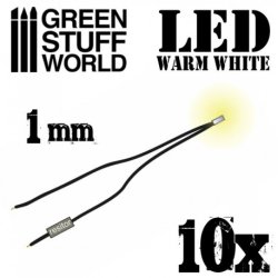 画像1: グリーンスタッフワールド[GSWD-80(1382)]Warm White LED Lights - 1mm