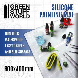 画像2: グリーンスタッフワールド[GSWD-2713]Silicone Painting Mat 600x400mm