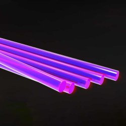 画像2: グリーンスタッフワールド[GSWD-10579]Acrylic Rods - Round 1.6 mm Fluor PURPLE