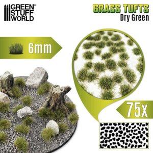 画像1: グリーンスタッフワールド[GSWD-10670]草むら  6 mm - ドライグリーン (1)
