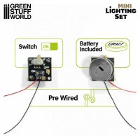 グリーンスタッフワールド[GSWD-2847]ミニLED照明セット(CR927電池用)