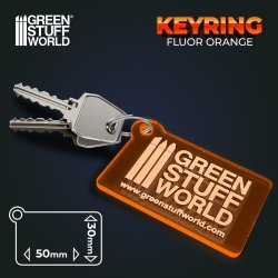 画像1: グリーンスタッフワールド[GSWD-2982]GSW ロゴキーホルダー オレンジ