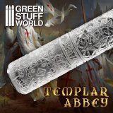 グリーンスタッフワールド[GSW-2987]ローリングピン テンプル騎士団会堂の紋様