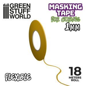 画像1: グリーンスタッフワールド[GSWD-3061]フレキシブルマスキングテープ- 1mm (1)