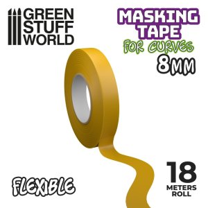 画像1: グリーンスタッフワールド[GSWD-3065]フレキシブルマスキングテープ - 8mm (1)