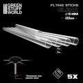 グリーンスタッフワールド[GSWD-10964]アクリル製透明パイプセット外径5mm(5本入)