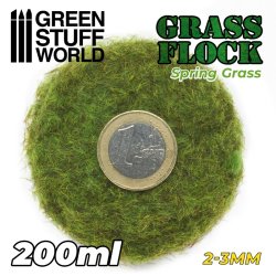 画像2: グリーンスタッフワールド[GSWD-11144]スタティックグラス2〜3mm 春の草(200ml)