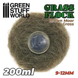 画像2: グリーンスタッフワールド[GSWD-11164]スタティックグラス9〜12mm 茶褐色の枯平原(200ml)