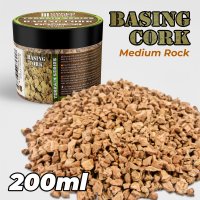 グリーンスタッフワールド[GSWD-11173]ジオラマ素材 ベーシックコルク 中粒(200ml)