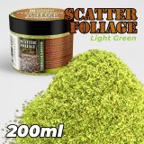 グリーンスタッフワールド[GSWD-11174]ランドスケープ用パウダーリーフ ライトグリーン(200ml)