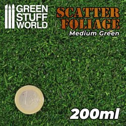 画像2: グリーンスタッフワールド[GSWD-11176]ランドスケープ用パウダーリーフ ミディアムグリーン(200ml)