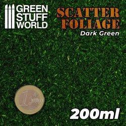 画像2: グリーンスタッフワールド[GSWD-11177]ランドスケープ用パウダーリーフ ダークグリーン(200ml)