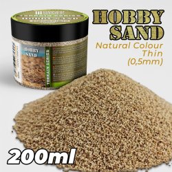 画像1: グリーンスタッフワールド[GSWD-11180]ホビーサンド ナチュラル 細目(200ml)