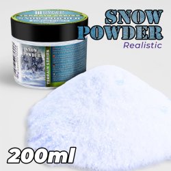 画像1: グリーンスタッフワールド[GSWD-11190]ジオラマ素材 リアルスノーパウダー 積雪用(200ml)
