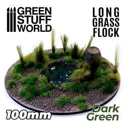 画像3: グリーンスタッフワールド[GSWD-3347]背丈のある草むら  ダークグリーン