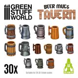 グリーンスタッフワールド[GSWD-11220]酒場のビールジョッキセット(30個入)