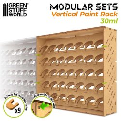 画像3: グリーンスタッフワールド[GSWD-11242]Modular Paint Rack - VERTICAL 30ml