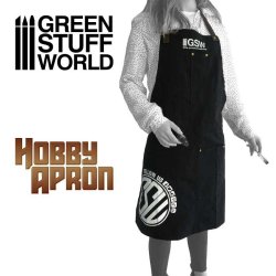 画像3: グリーンスタッフワールド[GSWD-3404] グリーンスタッフワールドロゴ入 ホビーエプロン