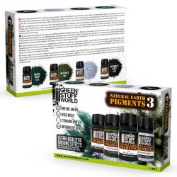 画像3: グリーンスタッフワールド[GSWD-11283]Natural Earth pigments Set 30ml - No. 3