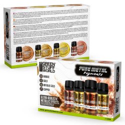 画像3: グリーンスタッフワールド[GSWD-11290]ピュアメタリックピグメントセット（30ml）