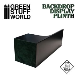 画像2: グリーンスタッフワールド[GSWD-3472]背面付き正方形高座展示台5×5×5cmブラック