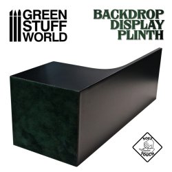 画像2: グリーンスタッフワールド[GSWD-3474]背面付き正方形高座展示台7×7×6cmブラック