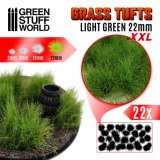 グリーンスタッフワールド[GSWD-11452]草むら 長さ22mm ライトグリーン(粘着剤付)