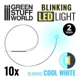 グリーンスタッフワールド[GSWD-3652]電飾基材 点滅式LED ホワイトカラー2mm