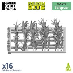画像2: グリーンスタッフワールド[GSWD-11623]ジオラマアクセサリー 3Dプリントセット 背の高い草(16個入)