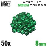 グリーンスタッフワールド[GSWD-3788]グリーンキューブトークン 8mm