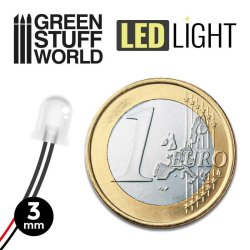画像2: グリーンスタッフワールド[GSWD-3825]3mm LEDライト ブルー