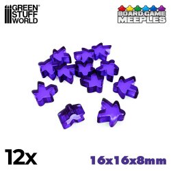 画像1: グリーンスタッフワールド[GSWD-4067］パープルミープル 16×16×8mm