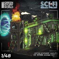 画像4: グリーンスタッフワールド[GSWD-4075]シリコン型 SFストラクチャーセット