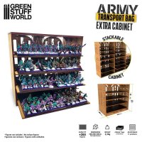 グリーンスタッフワールド[GSWD-11937]アーミー搬送バッグ用 追加キャビネット