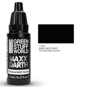 画像1: グリーンスタッフワールド[GSWC-11947]Maxx Darth Black Paint 17 ml (1)