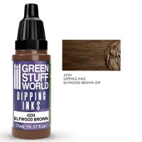 グリーンスタッフワールド[GSWC-4224]ディッピングインク エルフウッドブラウン17ml