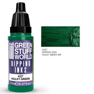 画像1: グリーンスタッフワールド[GSWC-4227]ディッピングインク ハルキーグリーン17ml (1)