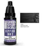 グリーンスタッフワールド[GSWC-4238]ディッピングインク ディープブラック17ml