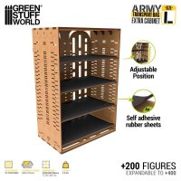 グリーンスタッフワールド[GSWD-12129]アーミー搬送バッグ用 追加キャビネット Lサイズ