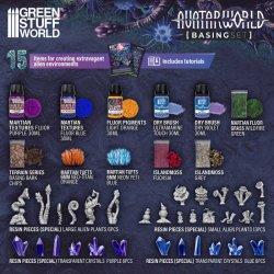 画像2: グリーンスタッフワールド[GSWD-12219]情景素材 ベーシングセット アバター・ワールド