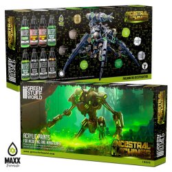 画像3: グリーンスタッフワールド[GSWC-12252]アクリル塗料セット アンセストラルマシーンカラー
