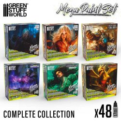 画像5: グリーンスタッフワールド[GSWC-12259]ベーシックメガペイントセット - Vol. 1(48本入)