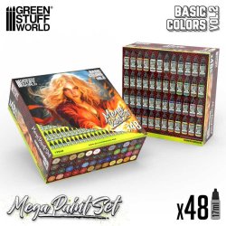画像1: グリーンスタッフワールド[GSWC-12260]ベーシックメガペイントセット - Vol. 2(48本入)