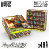 グリーンスタッフワールド[GSWC-12261]メタリックメガペイントセット(48本入)