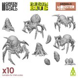 グリーンスタッフワールド[GSWD-12299]3Dプリントセット - モンスタースパイダー