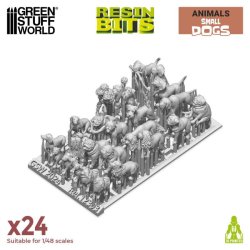 画像2: グリーンスタッフワールド[GSWD-12303]3Dプリントセット - 小型犬