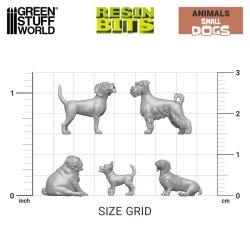 画像3: グリーンスタッフワールド[GSWD-12303]3Dプリントセット - 小型犬