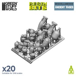 画像2: グリーンスタッフワールド[GSWD-12359]3Dプリントセット - 古代の壺